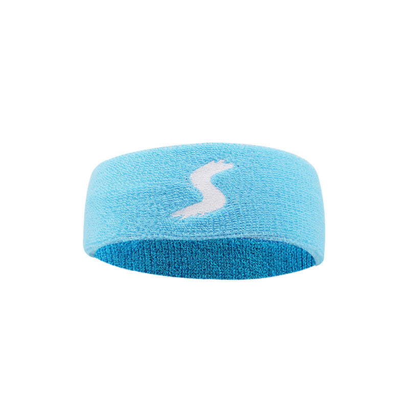 Polyester Cotton Sweat Headband Yoga Running Fitness Sweatband