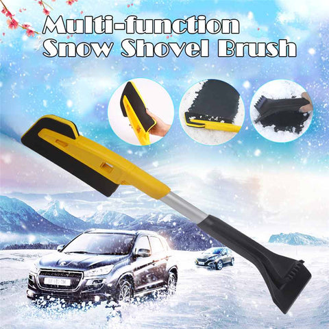 Car EVA Snow Shovel Multifunctional Snow Shovel Long Rod Deicing Ice Sweep Tool