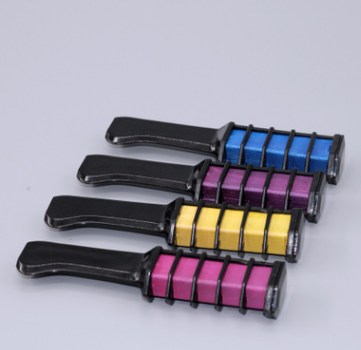 Temporary Mini Disposable Crayons Hair Color Dyeing Mascara Dye Chalk Box With Brush - Minihomy