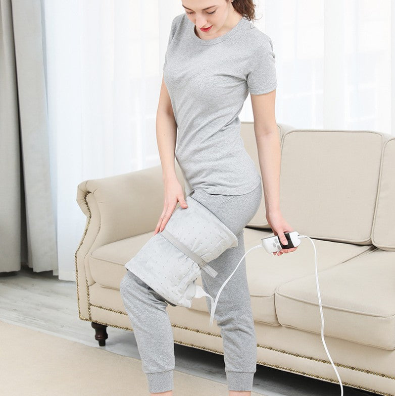 Washable Electric Blanket Heating Pad 110V for Back Pain Relief Auto Off Body Warmer US Plug - Minihomy