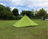 Portable camping pyramid tent single outdoor equipment camping supplies - Minihomy