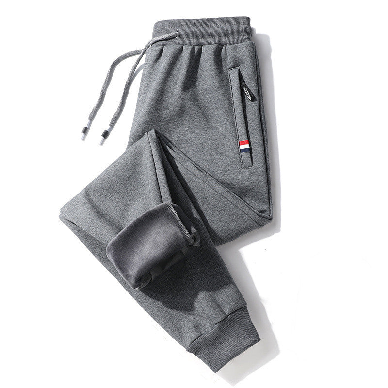 Men's Casual Loose Straight-leg Cotton Sweatpants - Minihomy