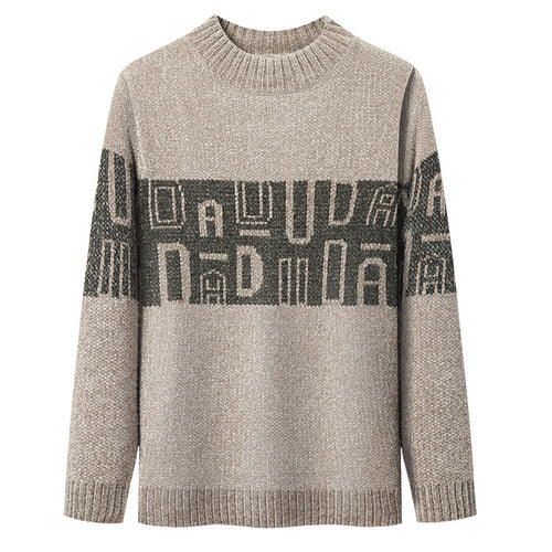 Men's Tops Youth Thicken Knitwear