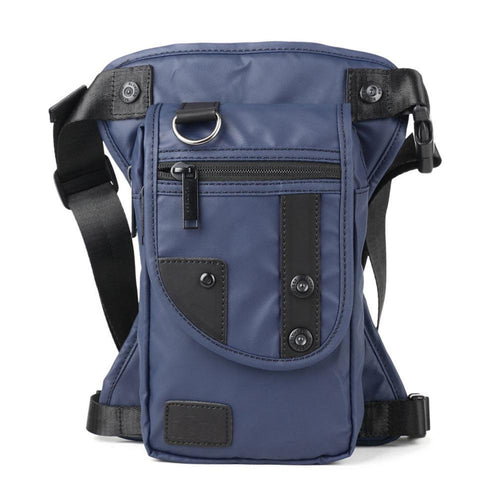 Flow leg bag fashion chest bag multi-function pocket waterproof nylon material lightweight men's diagonal package