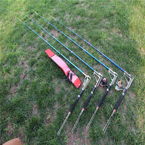 Automatic fishing rod package supplies