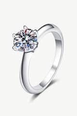 1.5 Carat Moissanite Adjustable Ring - Minihomy