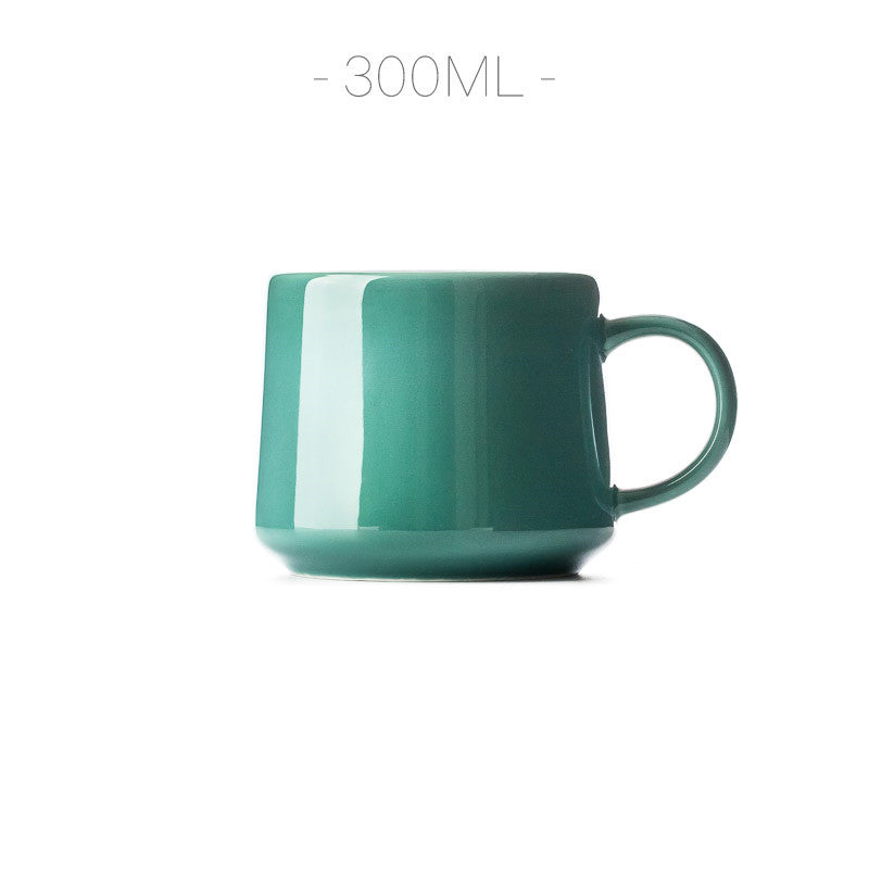 Creative Mug Ceramic Mug Household Simple Pure Color - Minihomy