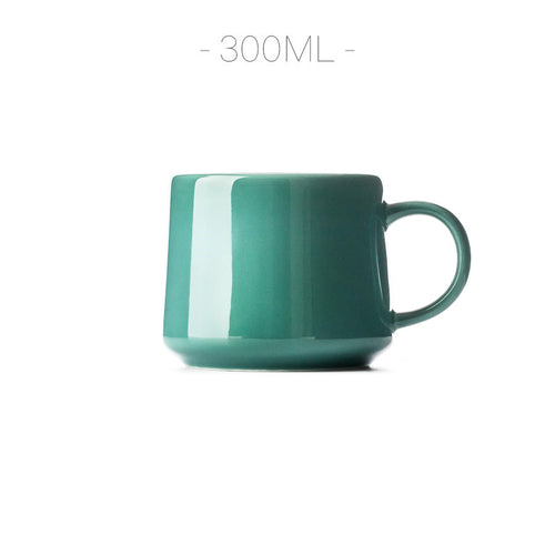 Creative Mug Ceramic Mug Household Simple Pure Color