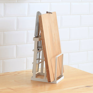 37 iron kitchen knife rack display rack creative Home Furnishing drainboard tableware