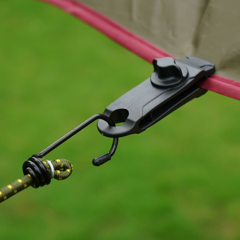 Tent Hike Tarp Clip Anchor Outdoor Caravan Clamp Jaw Grip Camp Gripper Trap Tighten Snap Awning Canopy Tool Canvas Kit