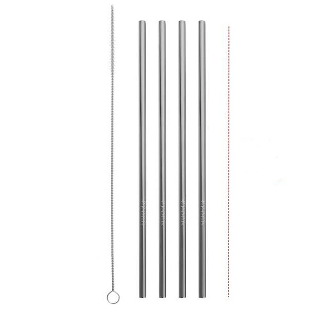 Colourful Reusable Stainless Steel Straws