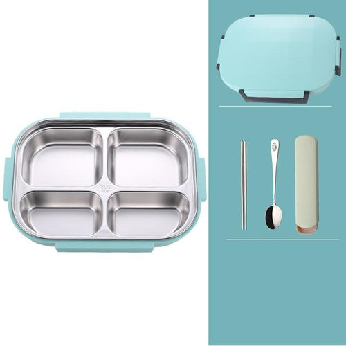 Stylish leakproof Japanese style stainless steel lunch box