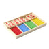 Math Manipulatives Wooden Counting Sticks Intelligence Montessori Math Wooden Color Calculation Education Enlightenment Toy - Minihomy