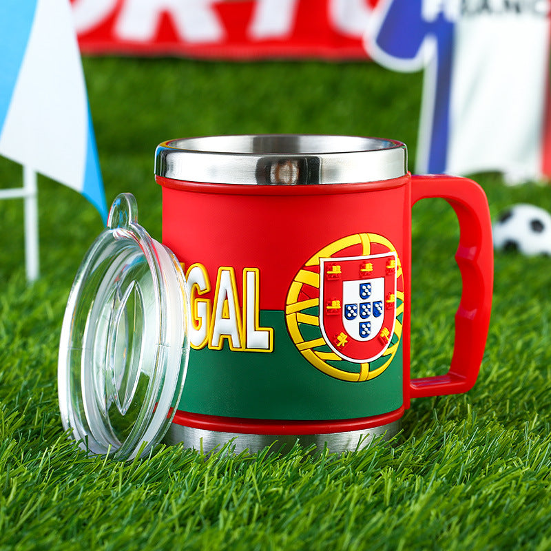 World Cup Soccer Mug Souvenirs Fans Small Gifts Event Prizes