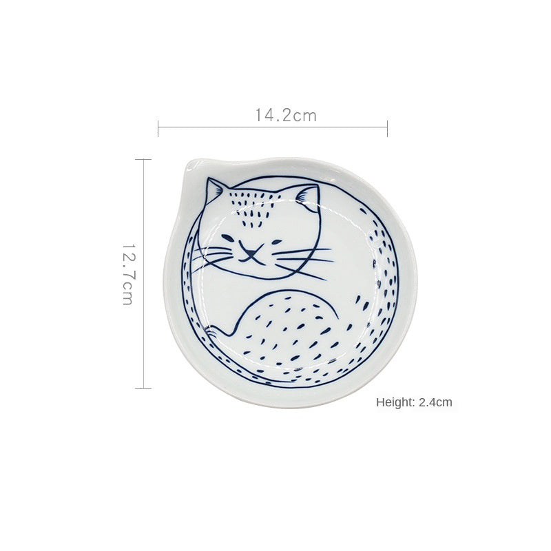 Japanese ceramic plate