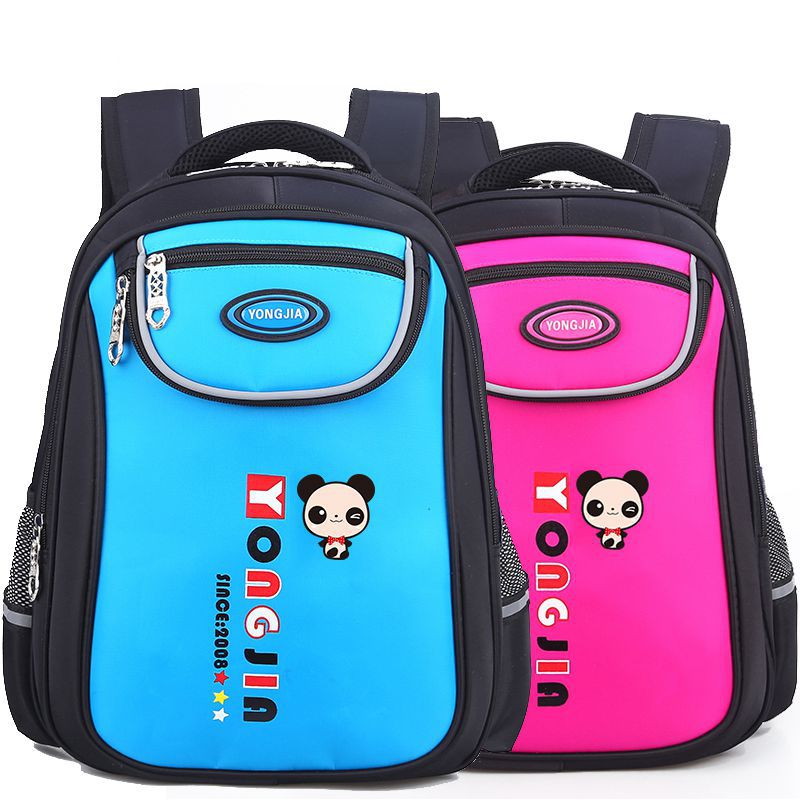 Schoolbag pupil 1-3-6 grade manufacturer custom-made male and female children's shoulder cartoon knapsack 6-12 years old
