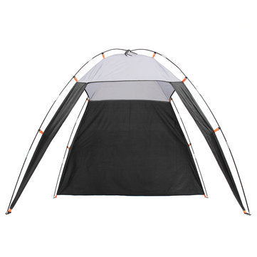 5-8 People Outdoor Beach Triangle Tent Waterproof Sun Shade Canopy Shelter Camping Hiking