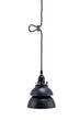 Industrial Two Tier Black Metal Hanging Light - Minihomy