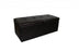 Brown Faux Leather Storage Bench - Minihomy