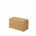 Cork Look Checkerboard Faux Leather Storage Bench and Ottoman - Minihomy