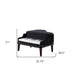 Black Velour Baby Grand Piano Storage Bench - Minihomy