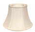 15" White Drum Monay Shantung Lampshade - Minihomy