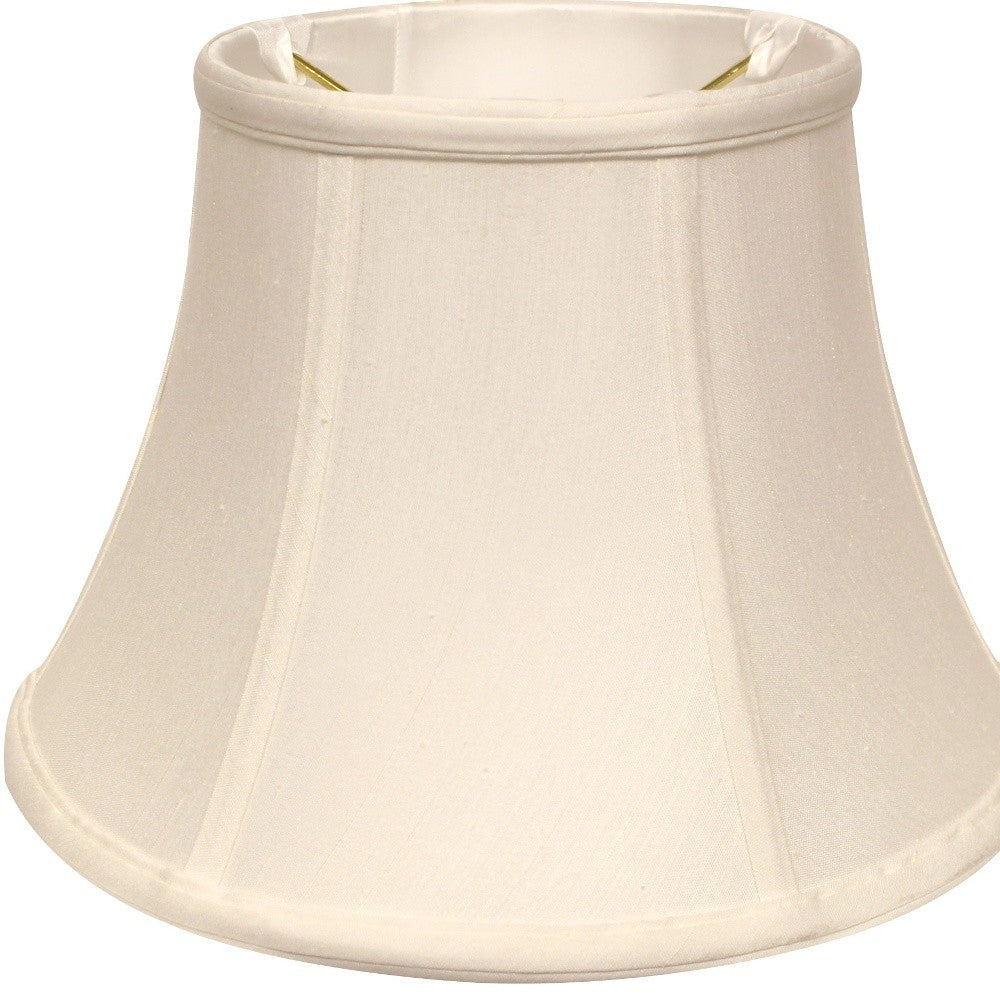 15" White Drum Monay Shantung Lampshade - Minihomy