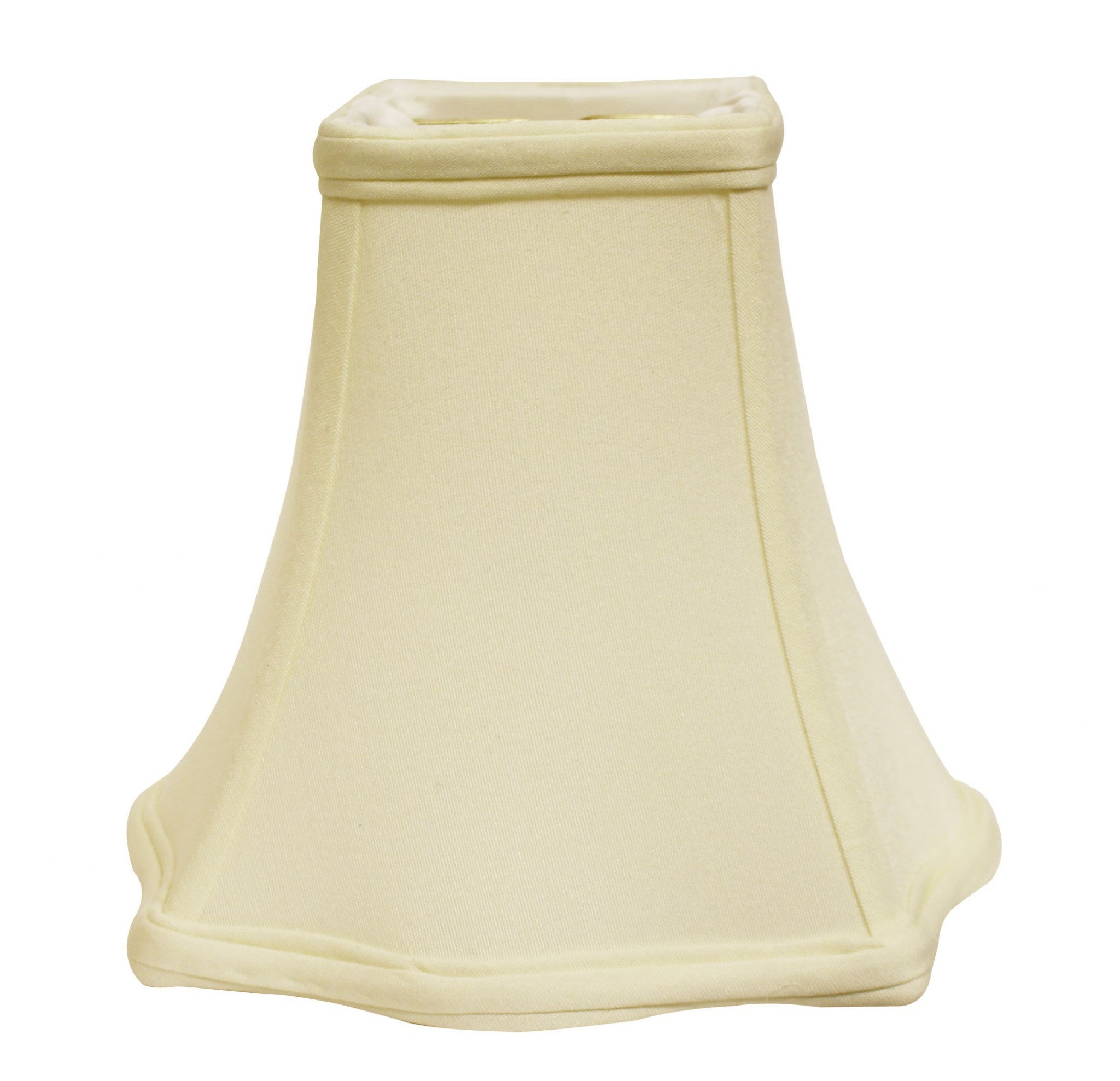 10" Ivory Premium Square No Slub Lampshade - Minihomy