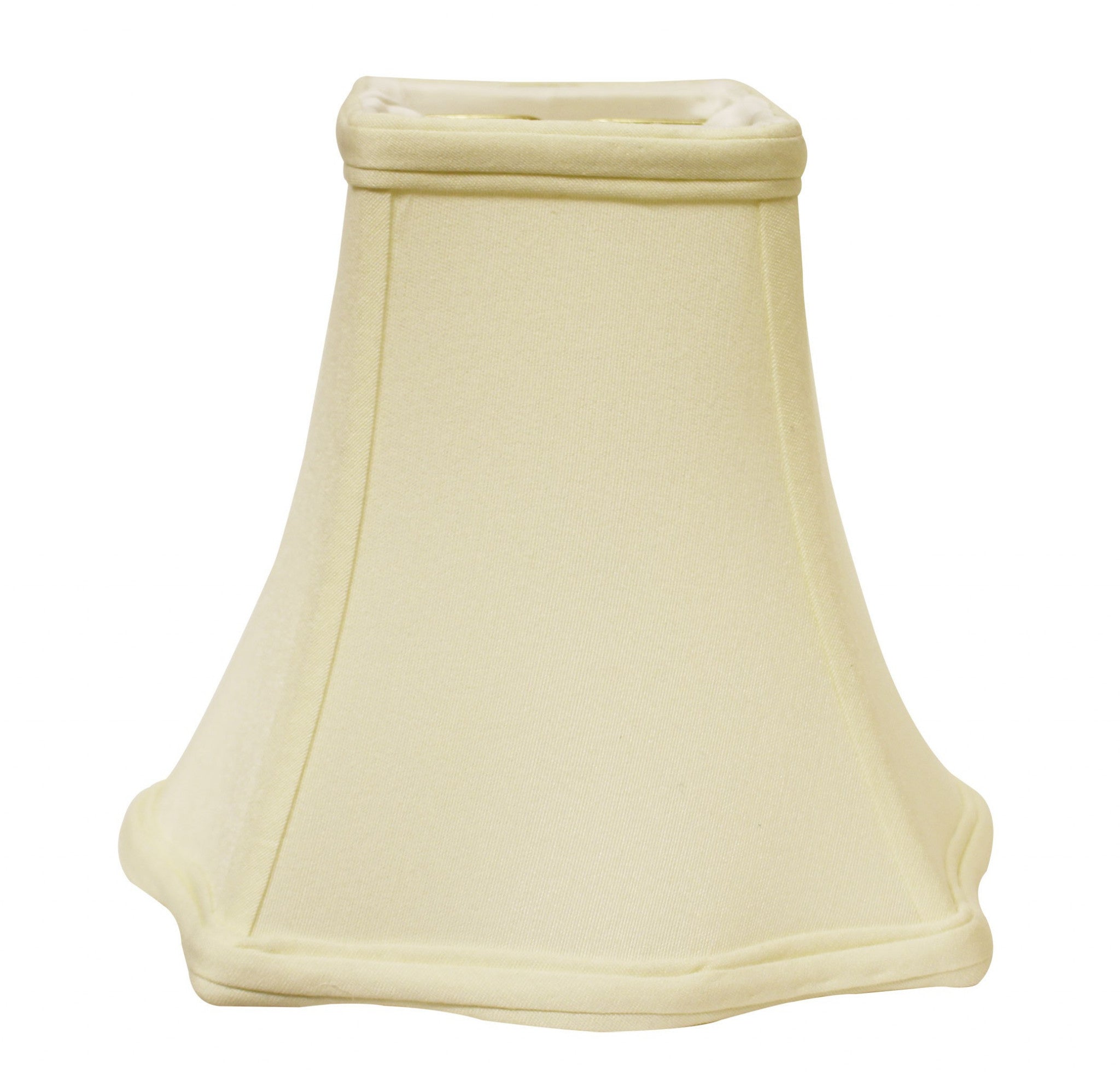 10" Ivory Premium Square No Slub Lampshade - Minihomy