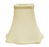 16" Ivory Premium Square No Slub Lampshade - Minihomy