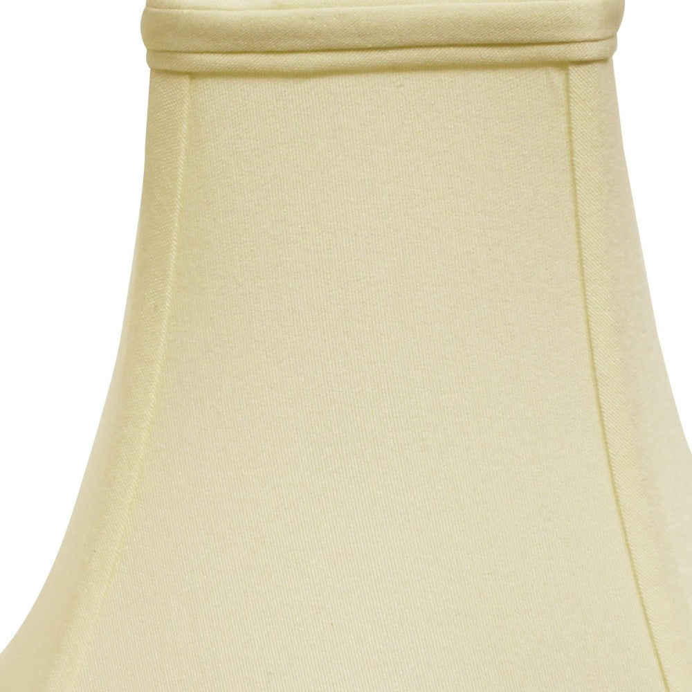 16" Ivory Premium Square No Slub Lampshade - Minihomy