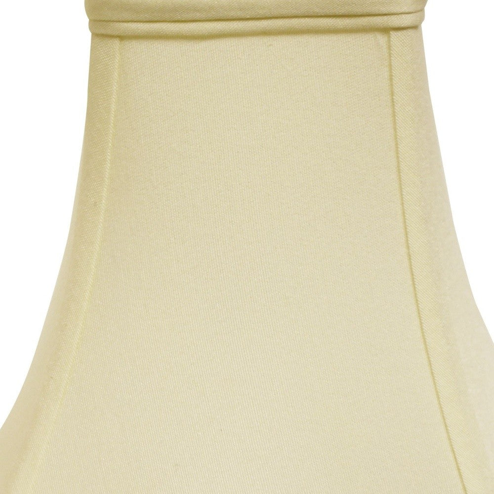 16" Ivory Premium Square No Slub Lampshade - Minihomy