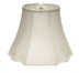 12" White Octagon Monay Shantung Lampshade - Minihomy