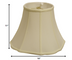 16" Ivory Octagon Monay Shantung Lampshade - Minihomy