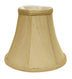 12" Pale Brown Premium Bell No Slub Lampshade - Minihomy