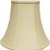 16" Ivory Premium Bell Monay Shantung Lampshade - Minihomy