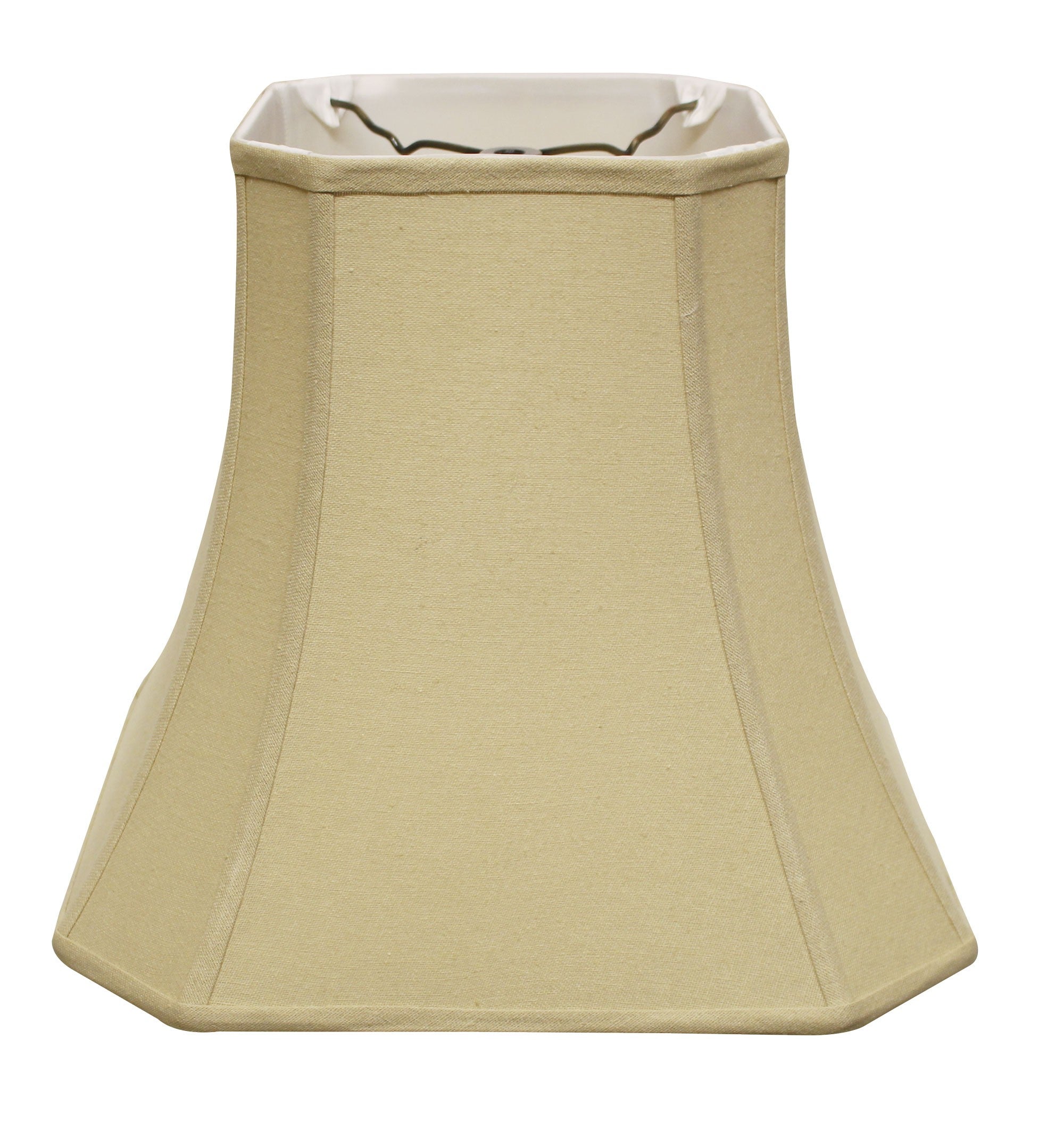 16" Inherent Slanted Square Bell Linen Lampshade - Minihomy