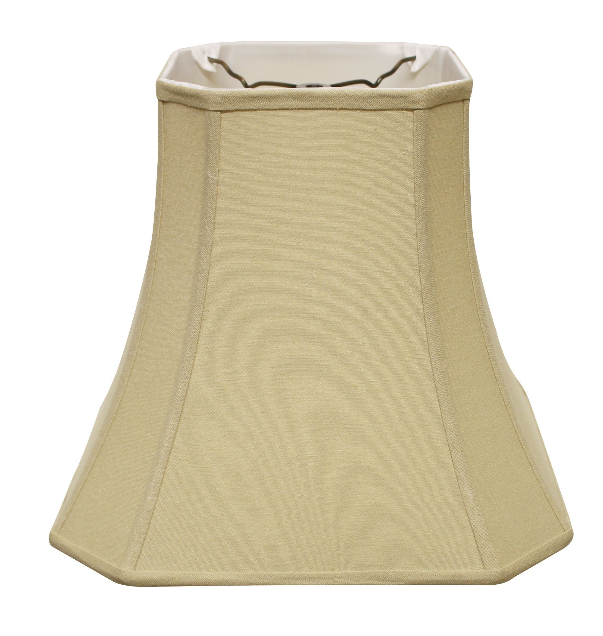 16" Inherent Slanted Square Bell Linen Lampshade - Minihomy