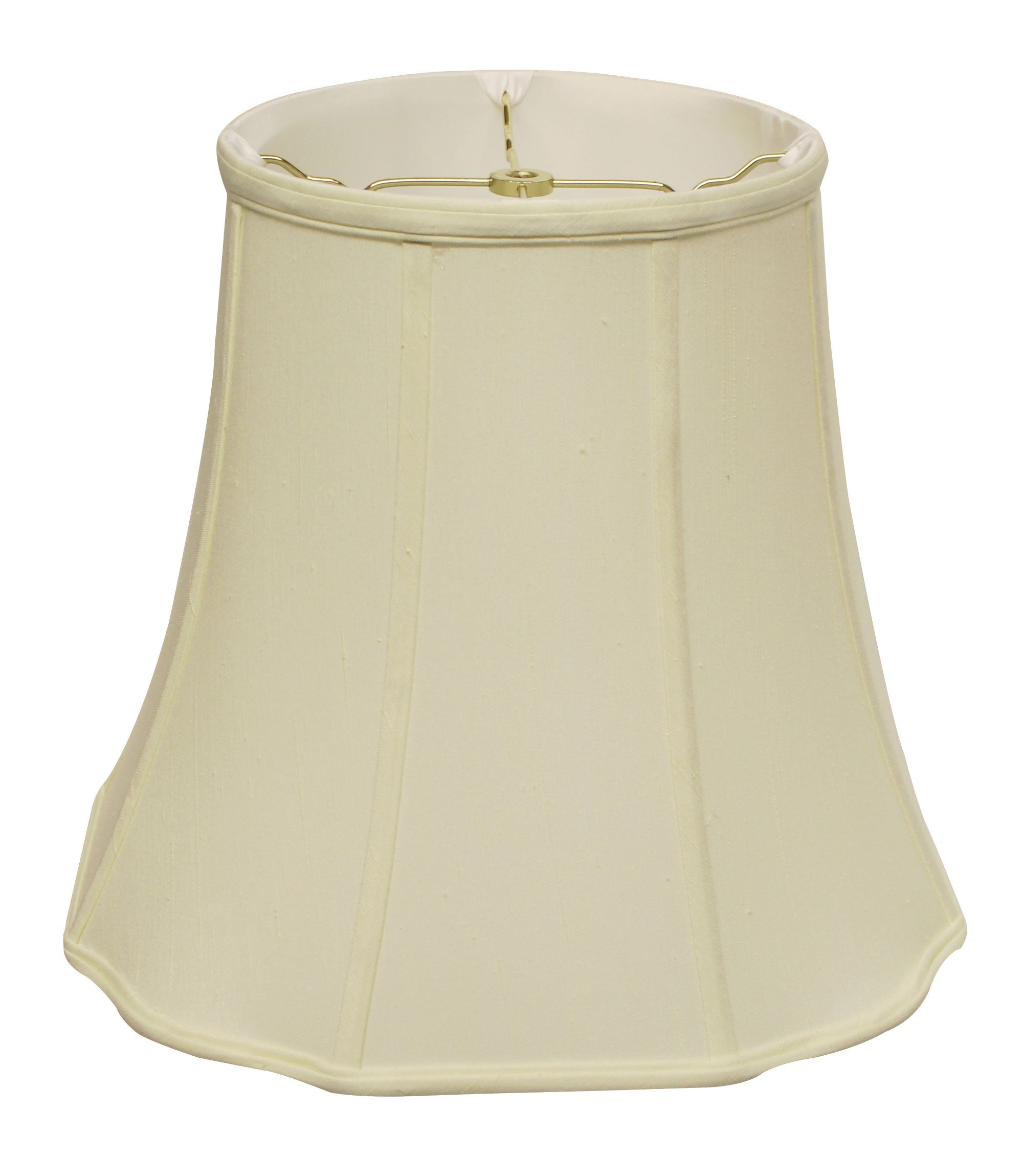 14" Ivory Premium Octagon Monay Shantung Lampshade - Minihomy