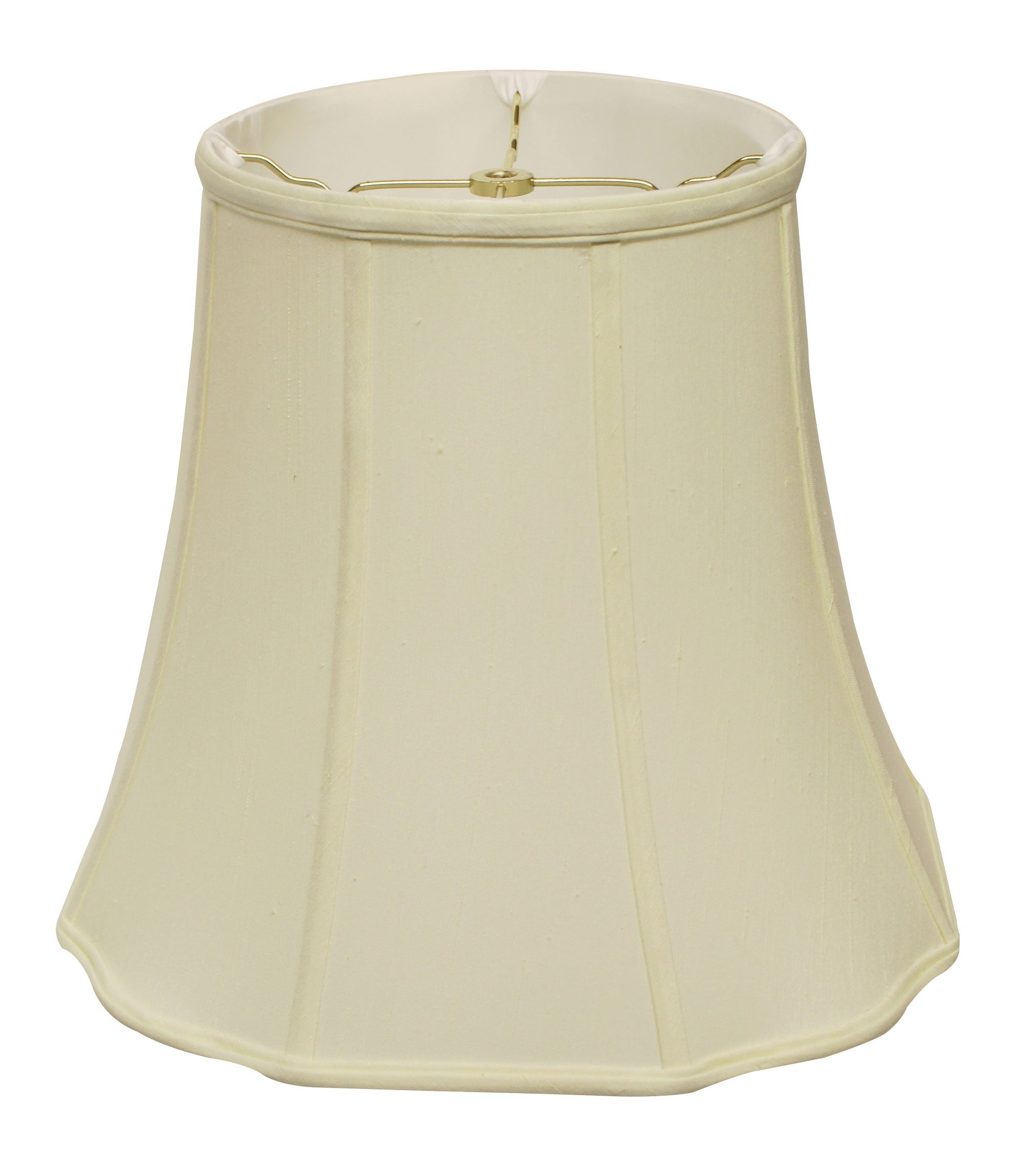 14" Ivory Premium Octagon Monay Shantung Lampshade - Minihomy