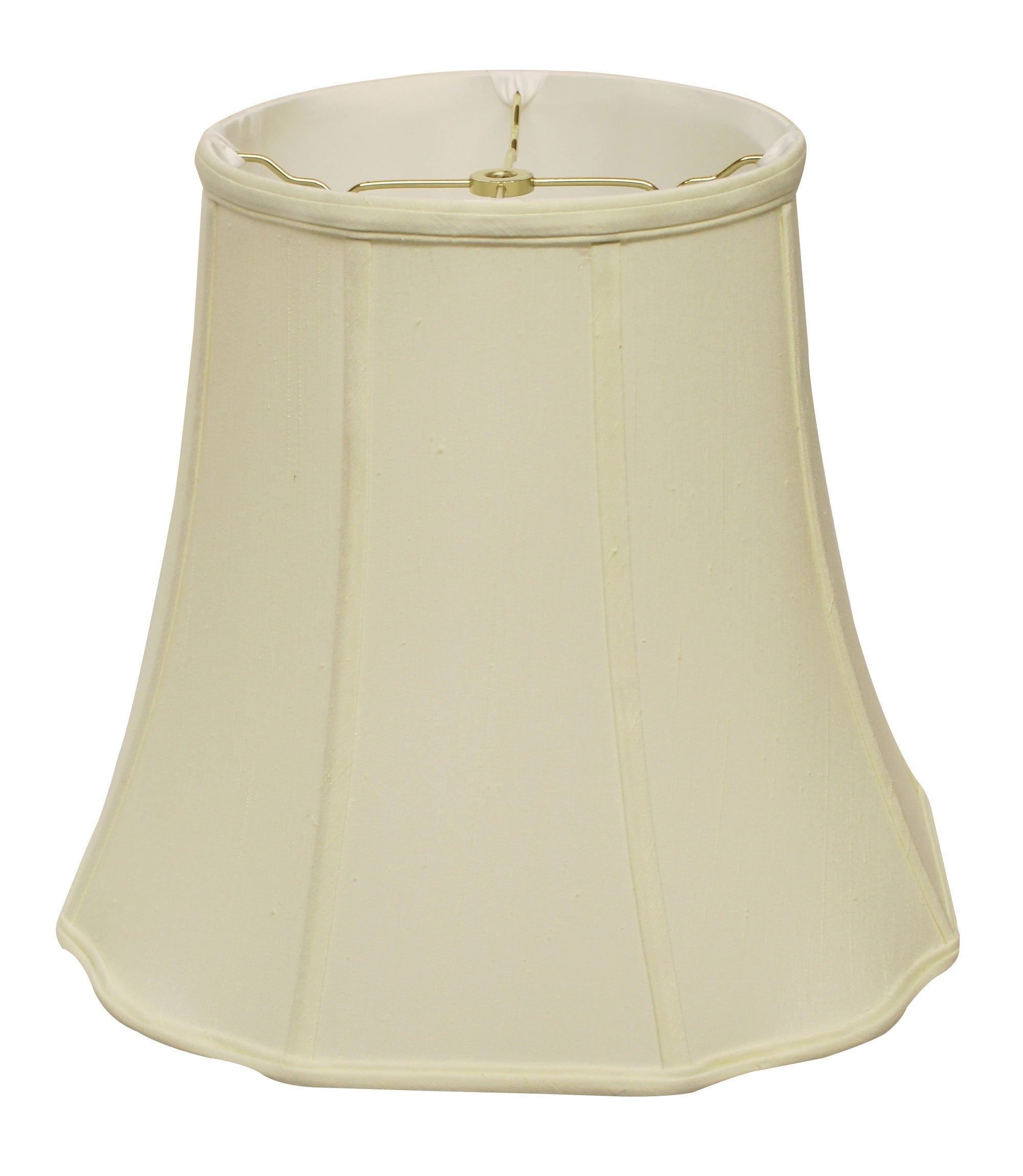 16" Ivory Premium Octagon Monay Shantung Lampshade - Minihomy