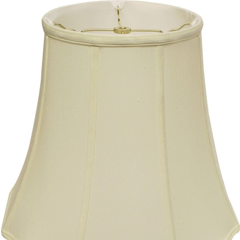 16" Ivory Premium Octagon Monay Shantung Lampshade - Minihomy