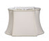 12" Cream Premium Oblong Shantung Lampshade - Minihomy