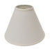 13" Off White Deep Cone Linen Lampshade - Minihomy