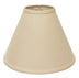 13" Parchment Biege Deep Cone Linen Lampshade - Minihomy