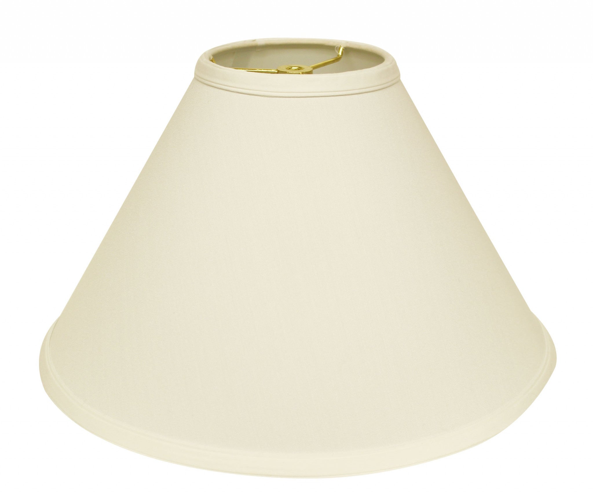 13" Ivory Deep Cone No Slub Lampshade - Minihomy