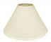 13" Ivory Deep Cone No Slub Lampshade - Minihomy