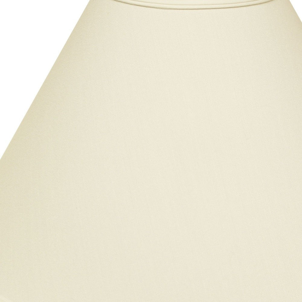 13" Ivory Deep Cone No Slub Lampshade - Minihomy