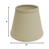 10" Parchment Biege Empire Hardback Slanted Linen Lampshade - Minihomy