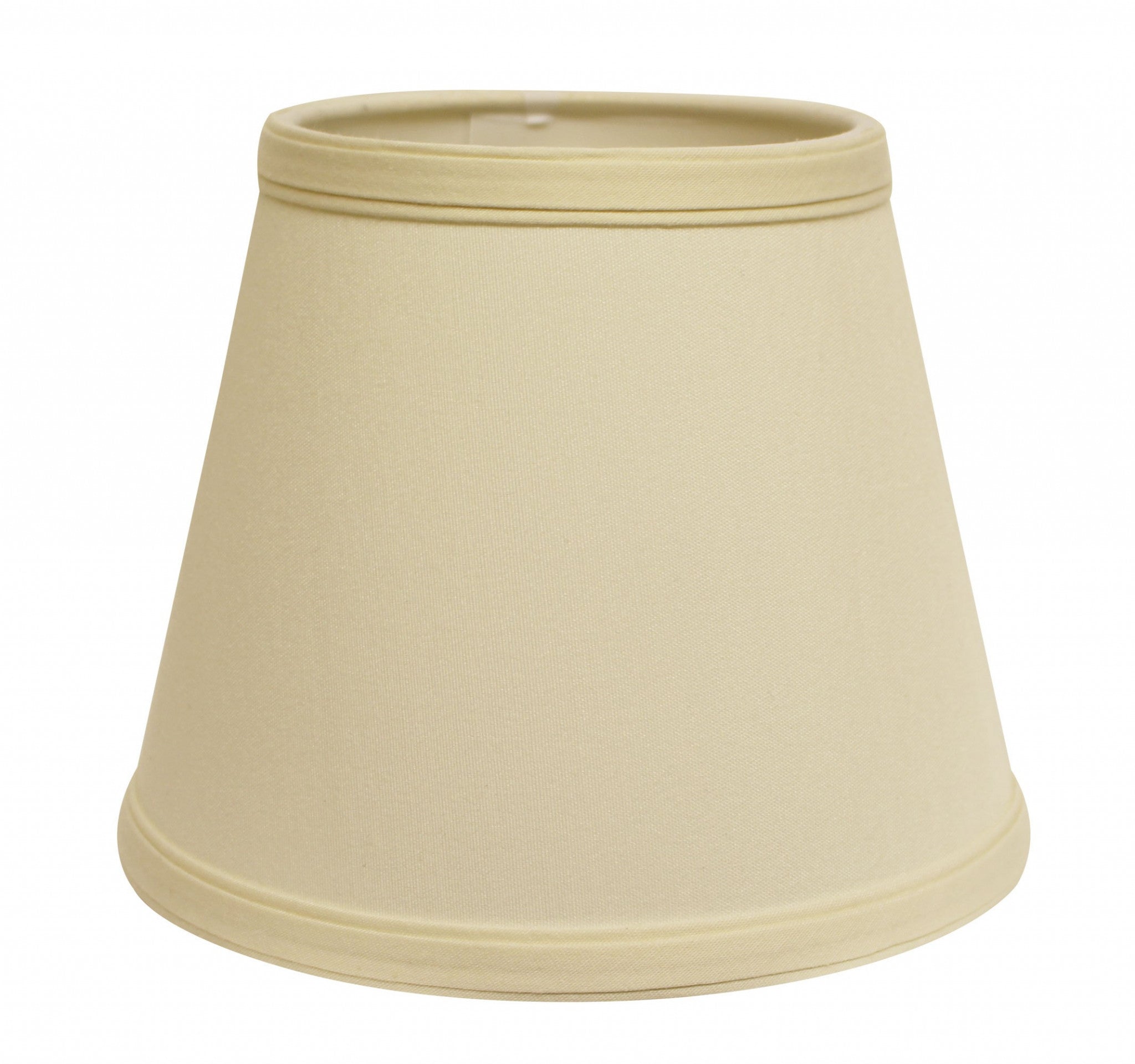 12" Ivory Empire Hardback Slanted No Slub Lampshade - Minihomy